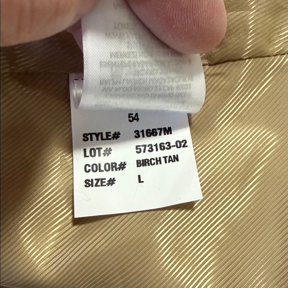 New Lauren Ralph Lauren  Beige Short Trench Coat with Belt size L - Picture 6 of 9